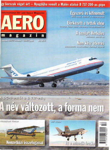 Sajtos Zoltn  (szerk.) - Aero magazin 2000/12 + 2001/1-11. (11 db, lapszmonknt)