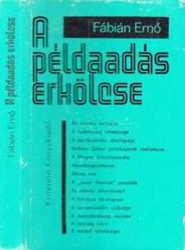 F�bi�n Ern� - A p�ldaad�s erk�lcse