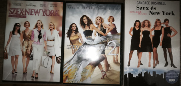 Candace Bushnell - Candace Bushnell - Szex �s New York + aj�nd�k DVD-k: Szex �s New York-A mozifilm 1. �s 2. r�sz