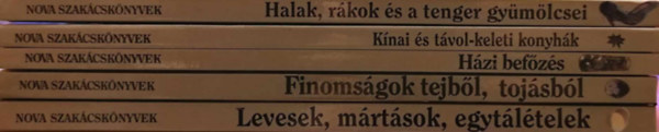 5db Nova Szakácskönyv