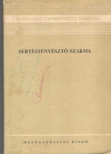 Simon Ferenc  (szerk.) - Sert�steny�szt� szakma