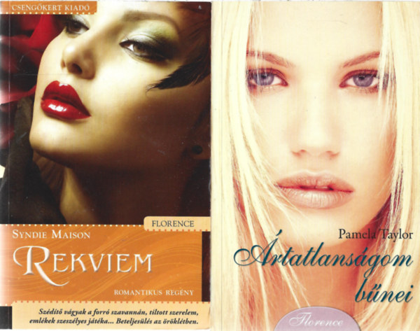 2 db knyv, Syndei Maison: Rekviem, Pamela Taylor: rtatlansgom bnei