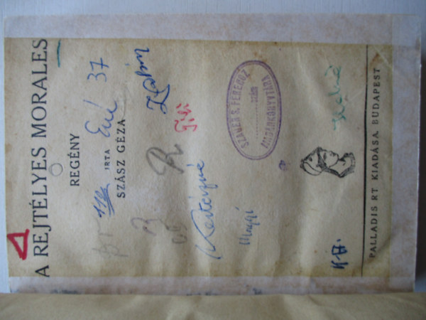 Sz�sz G�za - A rejt�lyes Morales (F�lpeng�s reg�nyek)