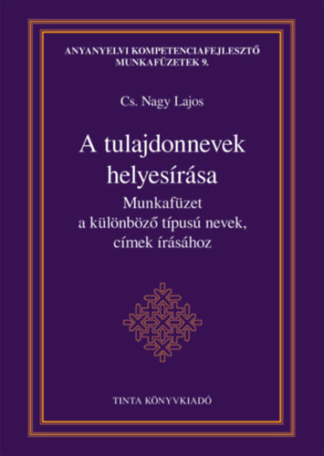 Cs. Nagy Lajos  (Szerk.) - A tulajdonnevek helyesrsa