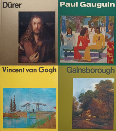 Kelnyi Gyrgy Kuno Mittelstdt - 4 ktet hres festkrl: Drer + Vincent van Gogh + Paul Gauguin + Gainsborough