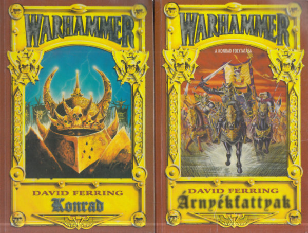 David Ferring - 2 db. Warhammer 40000 (Konrad + rnykfattyak)