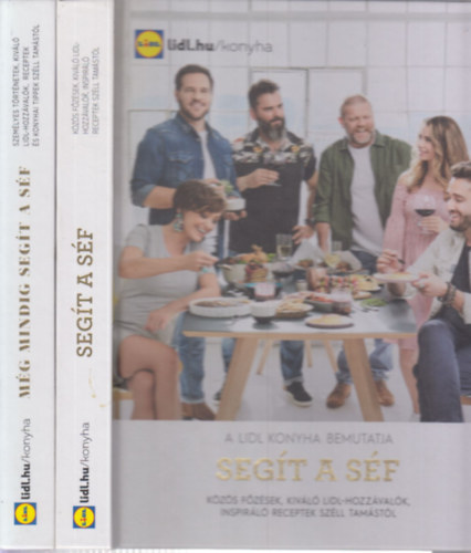 Sz�ll Tam�s - 2 db. szak�csk�nyv (Seg�t a s�f + M�g mindig seg�t a s�f)