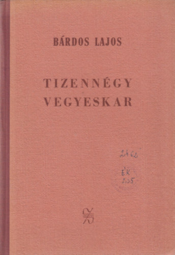 Bárdos Lajos - Tizennégy vegyeskar