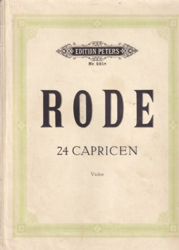 P. Rode - 24 Capricen