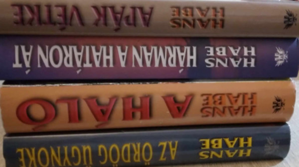 Hans Habe - A h�l� - H�rman a hat�ron �t - Ap�k v�tke - Az �rd�g �gyn�ke 4db