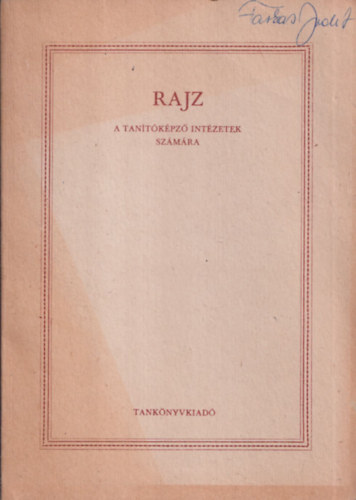 Plffy Zoltn szerk - Rajz a tantkpz intzet szmra