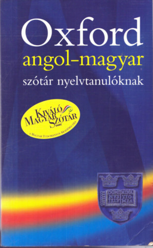 Oxford angol-magyar szótár nyelvtanulóknak