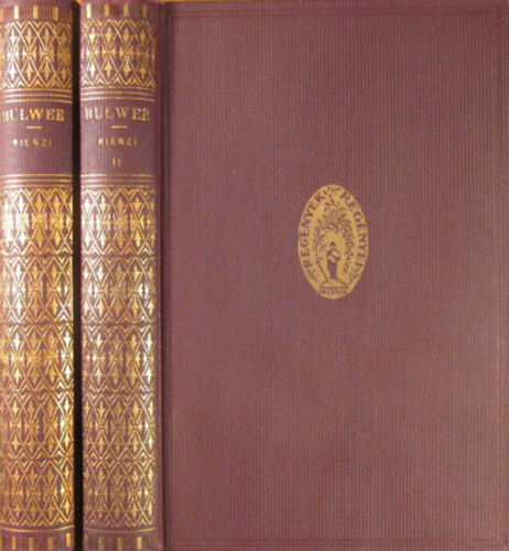 Bulwer - Rienzi-Az utols rmai tribun I-II.