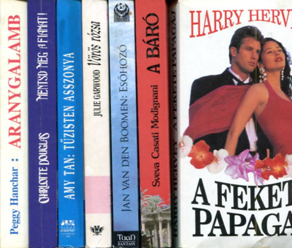 Tbb szerz - 7 db romantikus ktet