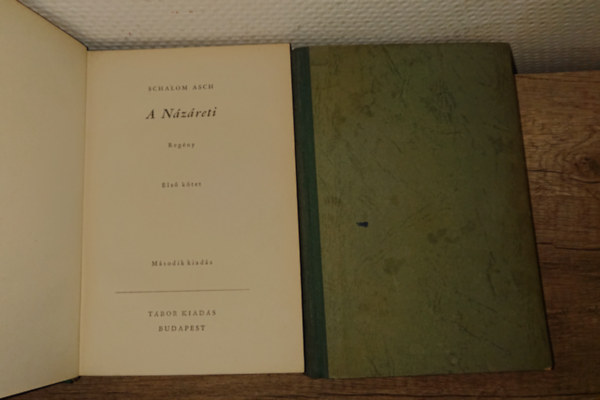 Schalom Asch - A N�z�reti I-II