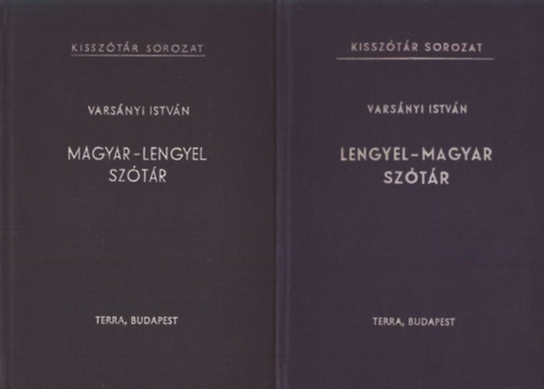 Varsnyi Istvn - Magyar-lengyel, lengyel-magyar sztr (Kissztr sorozat)