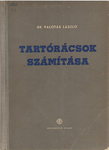 Dr Palots Lszl - Tartrcsok szmtsa