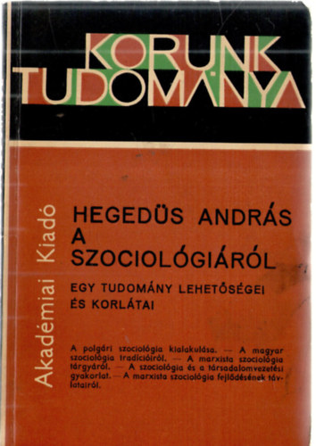 Hegeds Andrs - A szociolgirl