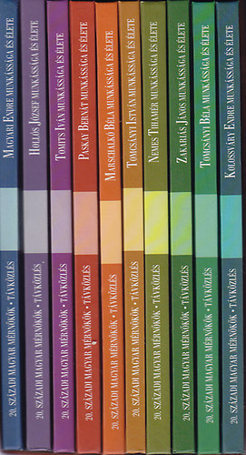 20. sz�zadi magyar m�rn�k�k I-X.