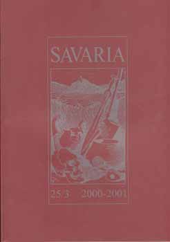 Ilon Gbor  (Szerk.) - Savaria-A vas megyei mzeumok rtestje 25/3