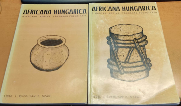 Fssi Nagy Gza - Africana Hungarica - A Magyar Afrika Trsasg folyirata - 1998. I. vfolyam 1-2. szm (2 ktet)
