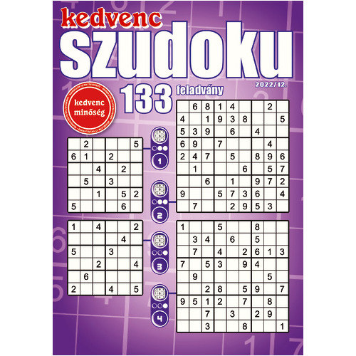 Kedvenc Szudoku 2022/12.