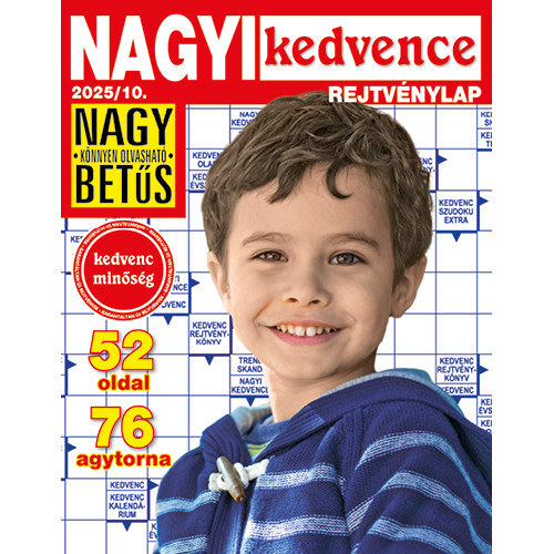 Nagyi kedvence rejtvénylap 2025/10