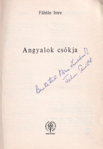 F�bi�n Imre - Angyalok cs�kja