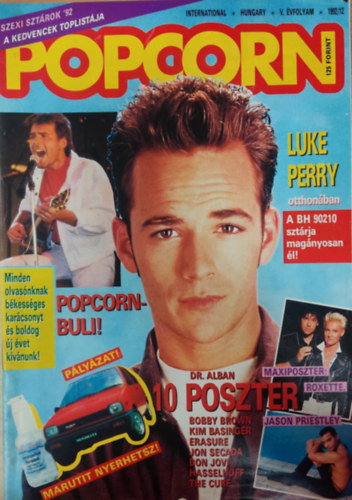 Popcorn International - Hungary V. vfolyam 1992/12 (Poszter mellklettel)