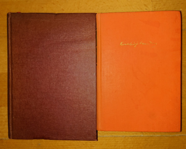 2 db Kosztolányi-kötet: A léggömb elrepül, Színház (Nyugat kiadás)