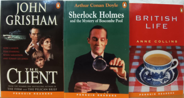Anne Collins, Arthur Conan Doyle John Grisham - Angol nyelv penguin knyvcsomag