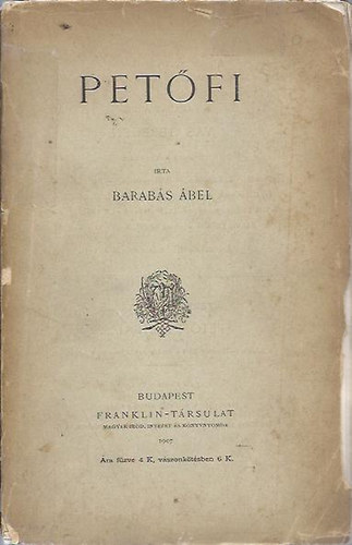 Barab�s �bel - Pet�fi