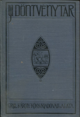 Dr. Sándor Aladár - Csődtörvény (Uj döntvénytár)