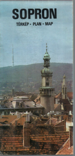 Sopron Térkép-Plan-Map.