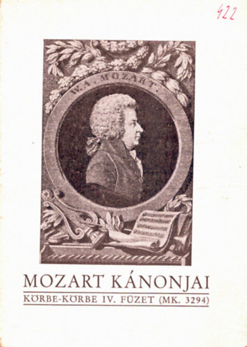 Jankovich Ferenc  (szerk.) - Mozart knonjai