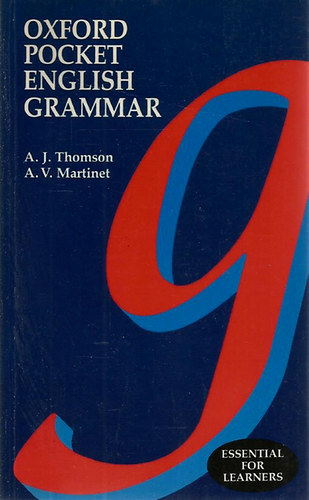 A.J.-Martinet, A.V. Thomson - Oxford pocket english grammar