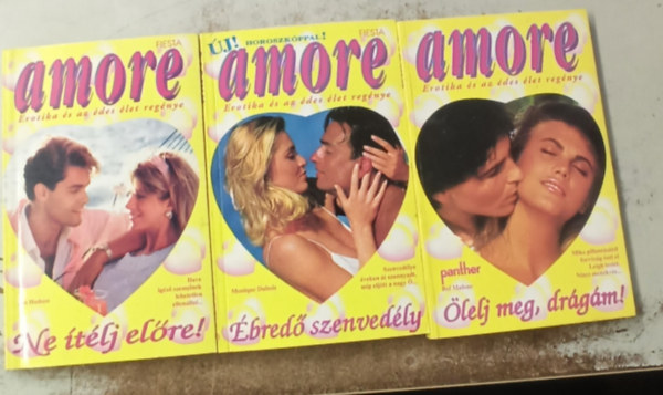 Monique Dubois, Bef Malone Jan Hudson - 3 db amore: �lelj meg,dr�g�m! +�bred� szenved�ly +Ne �t�lj el�re!