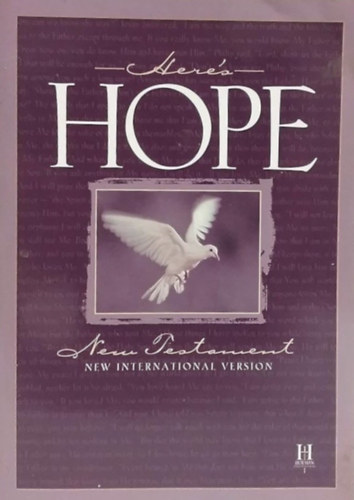 Here's Hope Bible: New International Version, New Testament