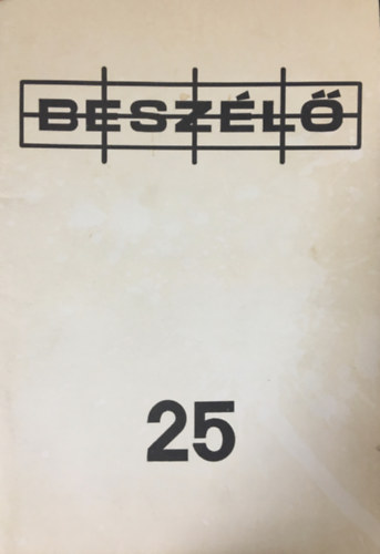 Besz�l� 25. 1988/3. (Szamizdat)