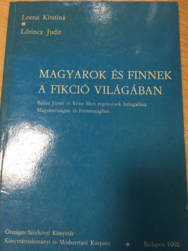L�rincz Judit - Magyarok �s finnek a fikci� vil�g�ban