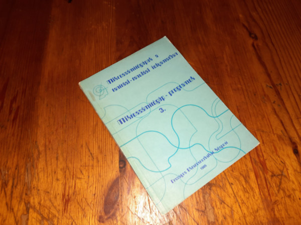 Dr. Sz�cs P�l - Mikrosz�m�t�g�pek tan�t�si tanul�si folyamatban Mikrosz�m�t�g�p programok 3.