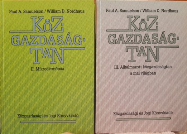 Paul A. Samuelson - William D. Nordhaus - Kzgazdasgtan 2-3.