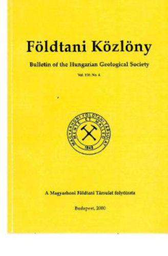Fldtani kzlny Vol. 130. no.4.