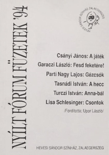 Nyílt Fórum Füzetek '94
