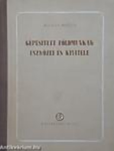 Maurer Gyula - Vízöblítéses földmunkák