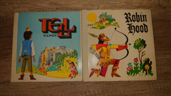 2 3D-s k�nyv: Tell Vilmos + Robin Hood
