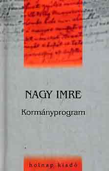 Nagy Imre - Korm�nyprogram