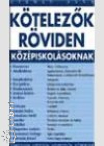 Herman Anna - Ktelezk rviden kzpiskolsoknak 1.