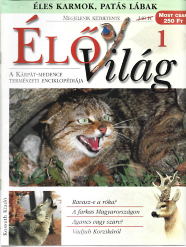 jhelyi Pter - 3 db lVilg magazin, A Krpt-Medence Termszeti Enciklopdija, 1, 2. 3 szm