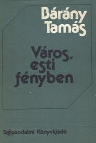 Bárány Tamás - Város, esti fényben